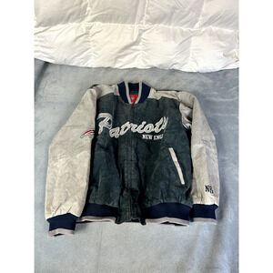New England Patriots NFL Bomber Jacket Men's Size XL